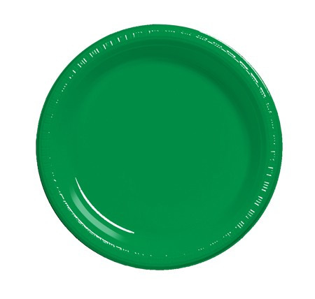 Club Pack of 240 Emerald Green Disposable St. Patrick's Day Banquet