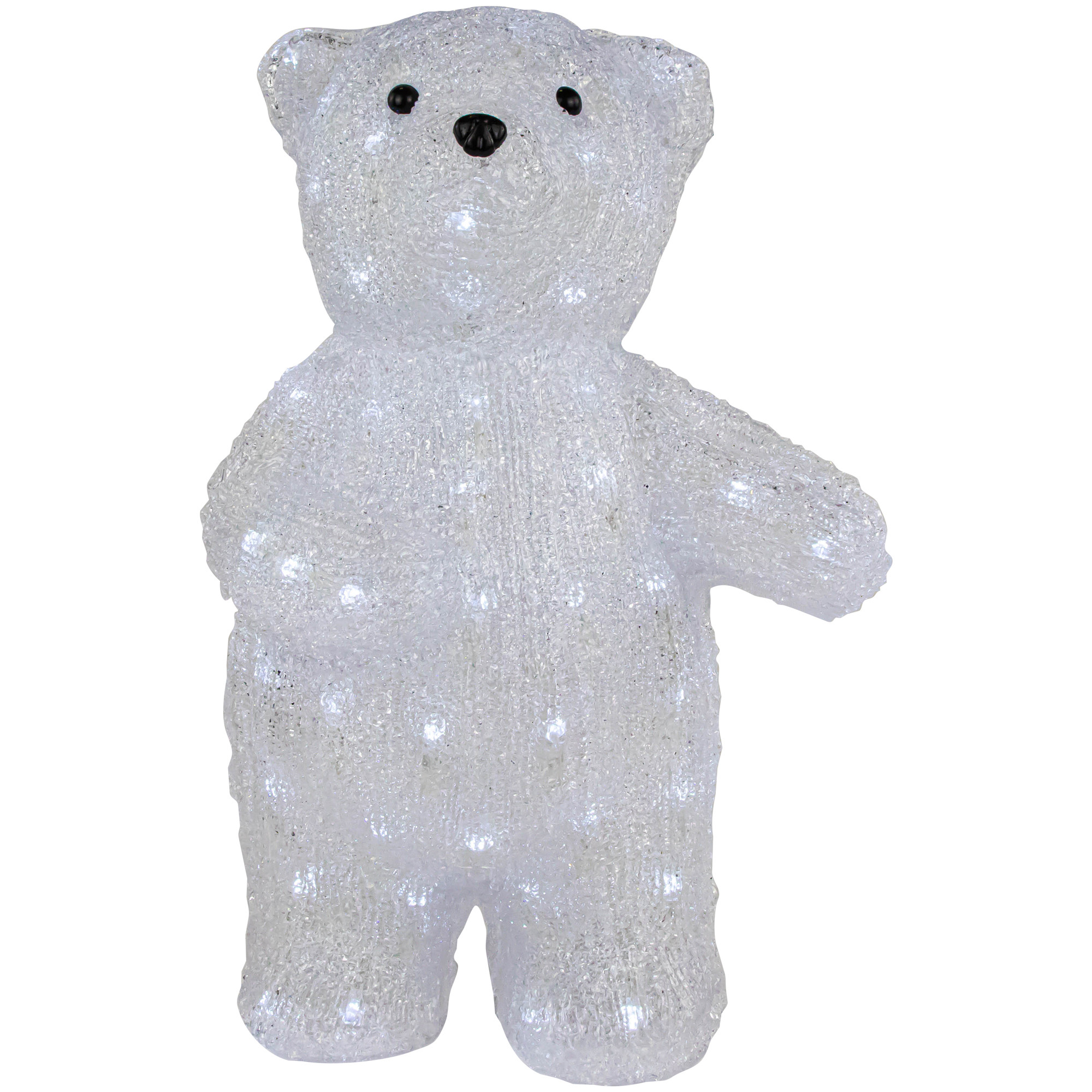 16.5" LED Lighted Commercial Grade Acrylic Polar Bear Outdoor Christmas