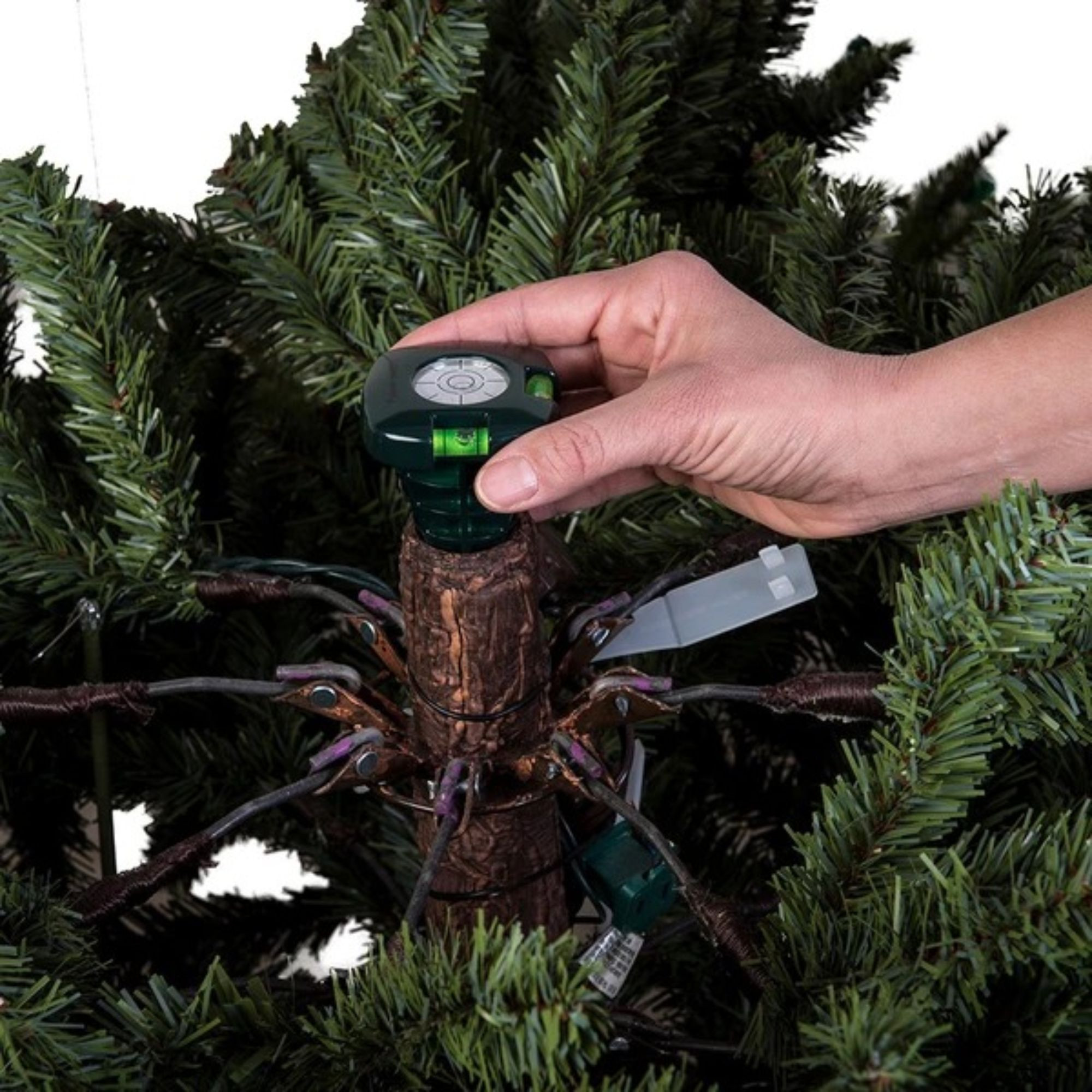 3.75" Green Tree Leveler AllInOne Leveling Tool for Artificial Christmas Trees Christmas Central