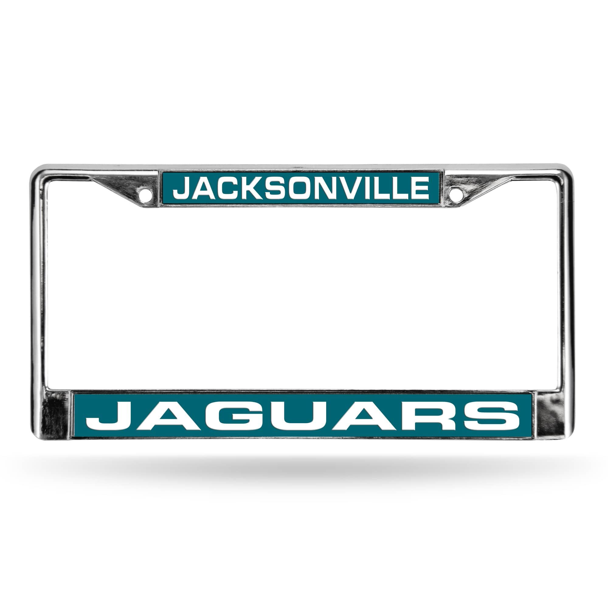 6" x 12" Blue & Silver Colored NFL Jacksonville Jaguars License Plate