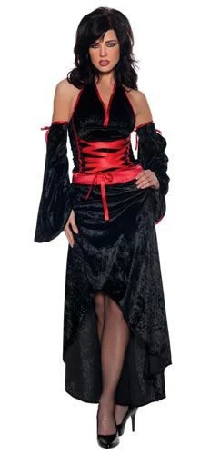 Women's Vampira Audlt Halloween Costume - Medium | Christmas Central