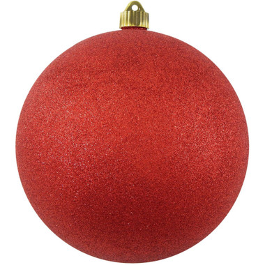 Alert Red Shatterproof Christmas Long Drop Ornament 12.5 inch (320mm)