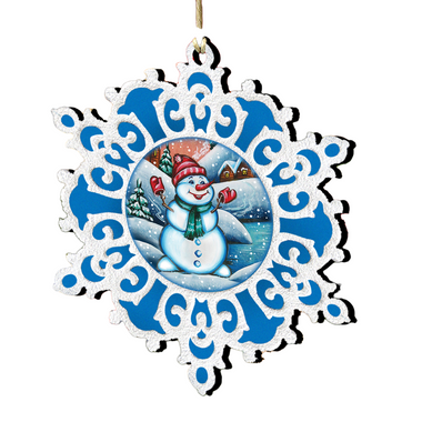 Club Pack of 12 Snowflake Etched Glass Christmas Ornaments 4 - On Sale -  Bed Bath & Beyond - 38292332