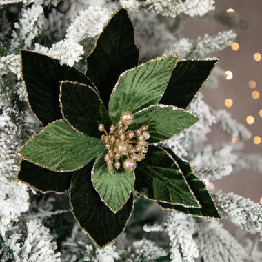 MTLEE Glitter Christmas Picks Decorative Stem Picks Sprays for Christmas  Tree Flower Arrangements Wreaths Home Decorations (Gold,6 Pieces)