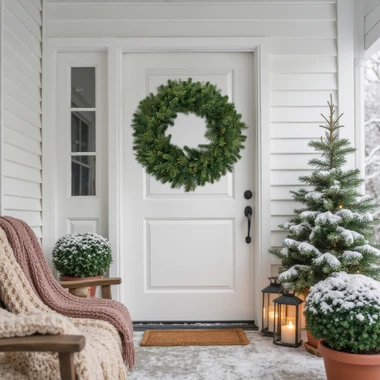 【sold】Christmas wreath ◯28センチくらい 30” Pre-Lit Artificial Pine Christmas Wreaths | Christmas Central