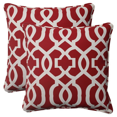 Coronado Outdoor Water Resistant Square and Rectangular Throw Pillows (Set  of 4) Red, 1 unit - Kroger