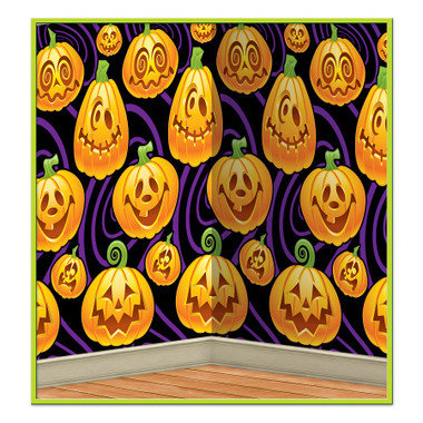 My Door Decor 7 ft. x 8 ft. Happy Halloween Jack-O-Lanterns Garage Door  Decor Mural for Single Car Garage 285903HALL-005 - The Home Depot