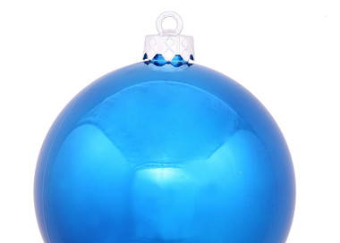 Light Blue Carolina Panthers Christmas Ornament Decoration Shatterproof  Ball 3"