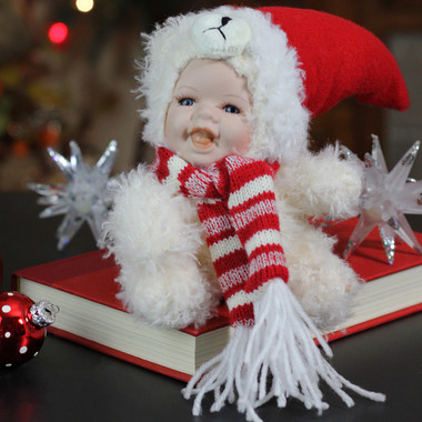 Christmas hot sale porcelain dolls