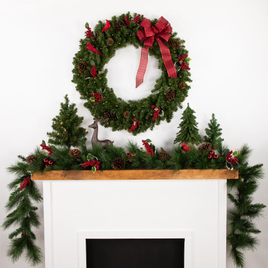 Battery Operated Christmas Wreaths | Christmas Central