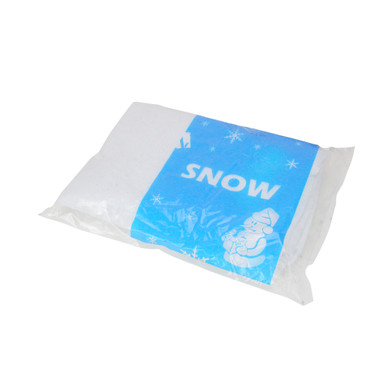 Artificial Snowflakes 4 Pack of Artificial Snow for Decorating and Mini Christmas Village Decorating,White,2 Ounce bags(G91650T)