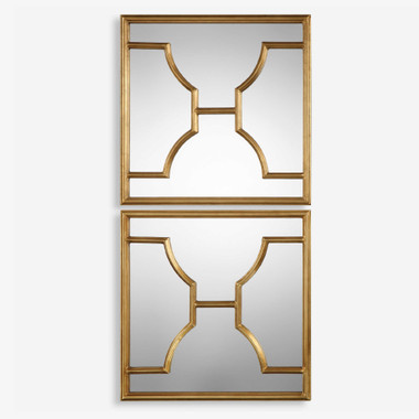 Uttermost Alexo Gold Square Mirror