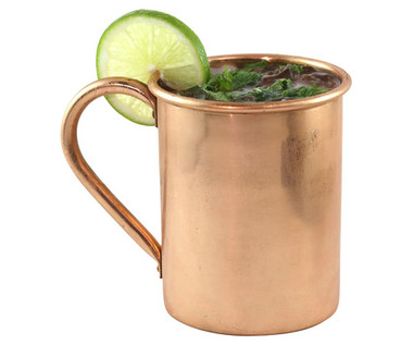 Copper Straws for Moscow Mules - No Mug Required! 7.75 - Set of 5