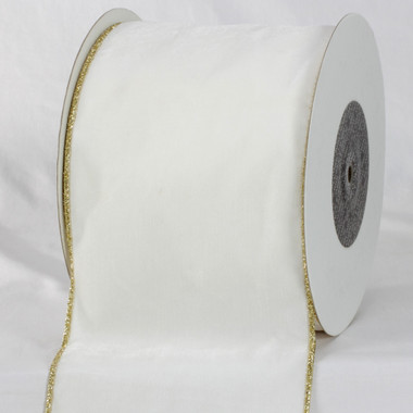 The Ribbon People Soft and Silky White Feather Boa Craft Ribbon Trim 1 x  110 Yards