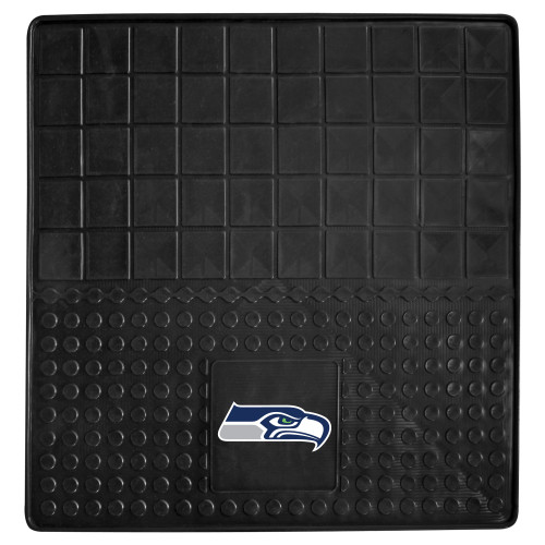 31" x 31" Black and Blue NFL Seattle Seahawks Cargo Mat - IMAGE 1