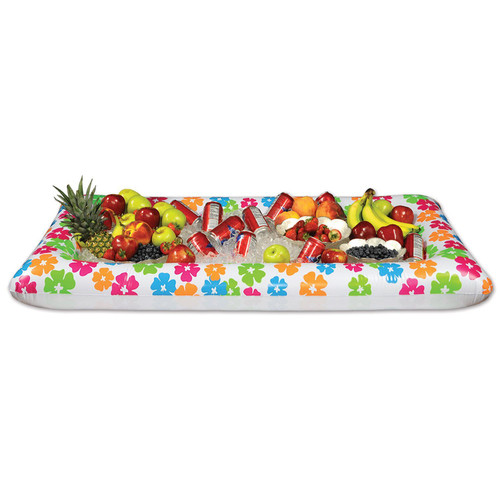 Inflatable Luau Buffet Coolers - 53.75" - Pack of 6 - IMAGE 1