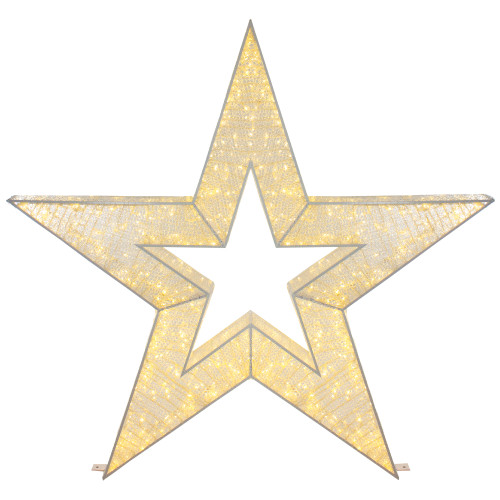 6ft Lighted Commercial Grade LED Star Christmas Display Decoration - IMAGE 1