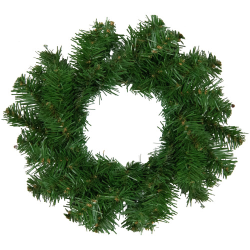 Deluxe Dorchester Pine Mini Artificial Christmas Wreath - 8" - Unlit - IMAGE 1