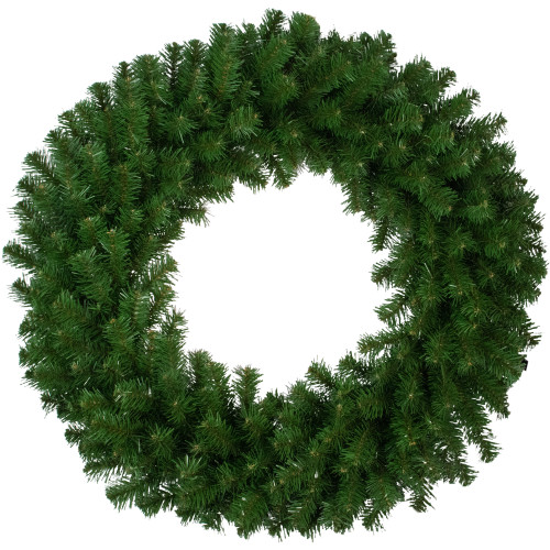 Deluxe Dorchester Pine Artificial Christmas Wreath - 30" -Unlit - IMAGE 1