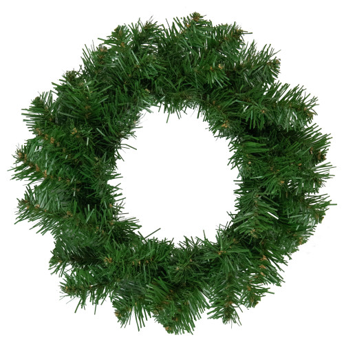 Deluxe Dorchester Full Pine Artificial Christmas Wreath, 24-Inch, Unlit - IMAGE 1