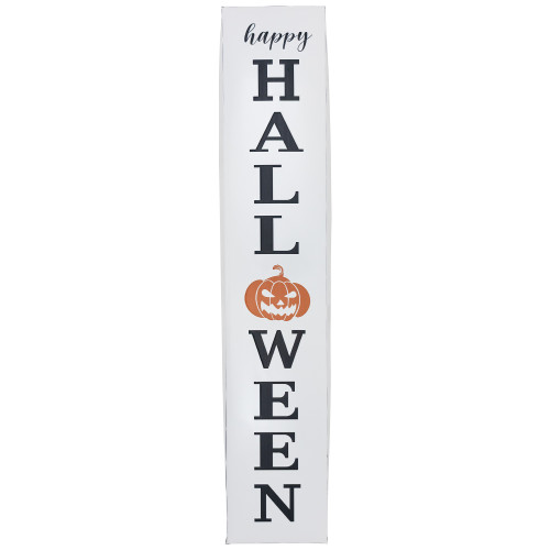 31.5" Metal Happy Halloween Wall Sign Christmas Central