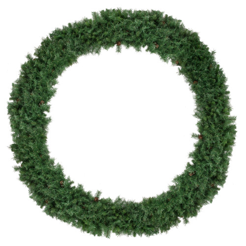 Black River Pine Commercial Artificial Christmas Wreath - 6' - Unlit - IMAGE 1
