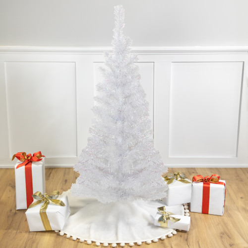 Medium Rockport White Pine Artificial Christmas Tree - 4' - Unlit - IMAGE 1