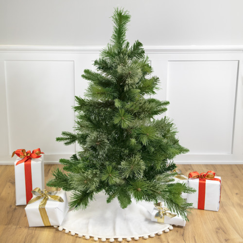 4.5' Kingston Cashmere Pine Artificial Christmas Tree, Unlit - IMAGE 1