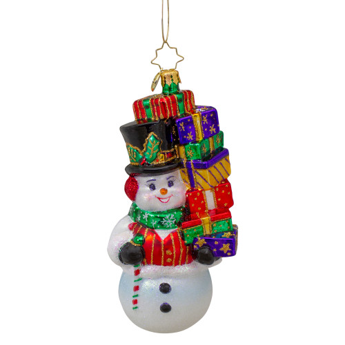 Christopher Radko Savvy Shopper Glass Christmas Ornament 1020863 - IMAGE 1