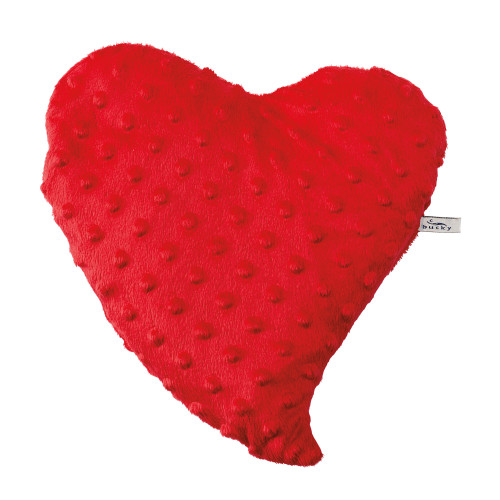 6" Red Heart Personal Body Care Essentials Bucky Heartwarmer Small Pillow - IMAGE 1