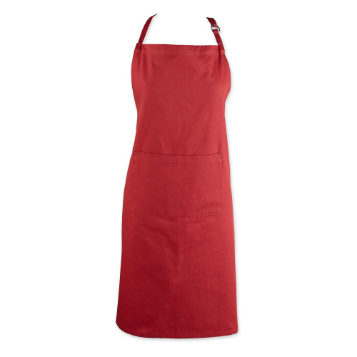 32" Red Chef Apron - IMAGE 1