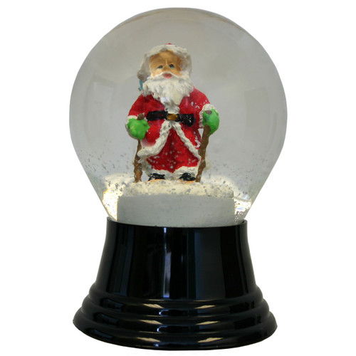 5" Perzy Medium Santa Claus Christmas Snow Globe - IMAGE 1