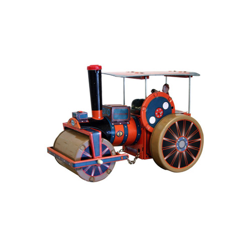 6.25" Collectible Steam Roller Tin Toy - IMAGE 1