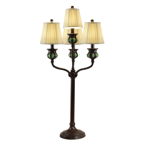 39" Bedalo 4-Light Antique Bronze Buffet Lamp - IMAGE 1