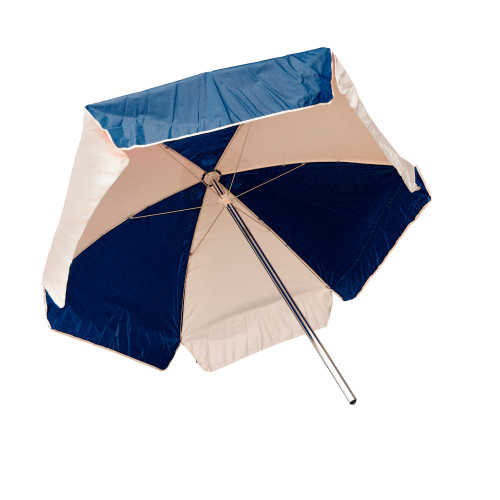 52" Navy Blue and White Kemp USA Multipurpose Umbrella - IMAGE 1