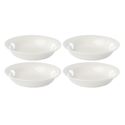 Set of 4 White All-Purpose Serving Pasta Bowl Set, 9" - IMAGE 1
