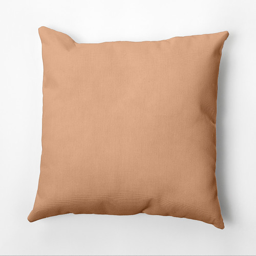 Square Throw Pillow - 18" - Orange - IMAGE 1