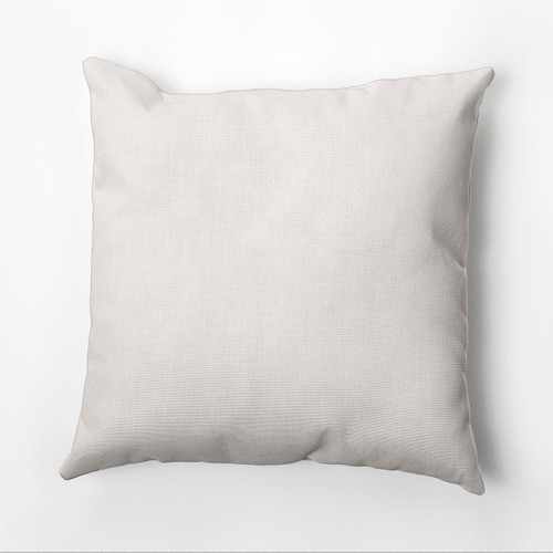 26" x 26" Ivory Square Throw Pillow - IMAGE 1