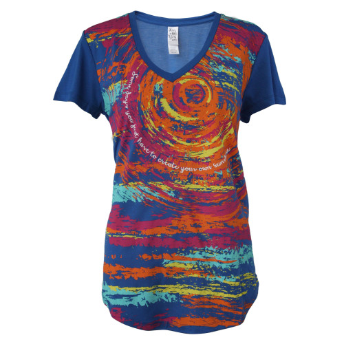 Sunshine Women Adult V-Neck Inspirational Tee - 2XL - IMAGE 1