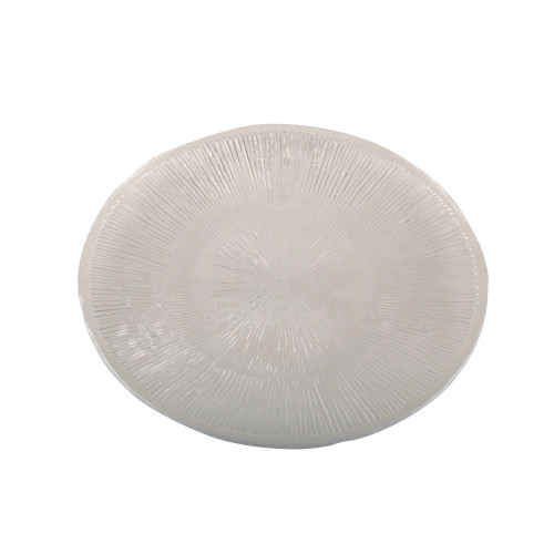 8'' Clear Glass Small Platter - IMAGE 1