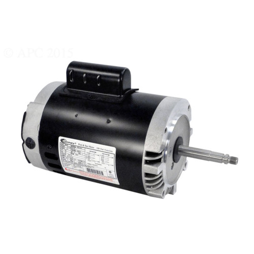 0.75 HP Threaded Shaft Pool Cleaner Pump Motor, 1.13 SF - IMAGE 1