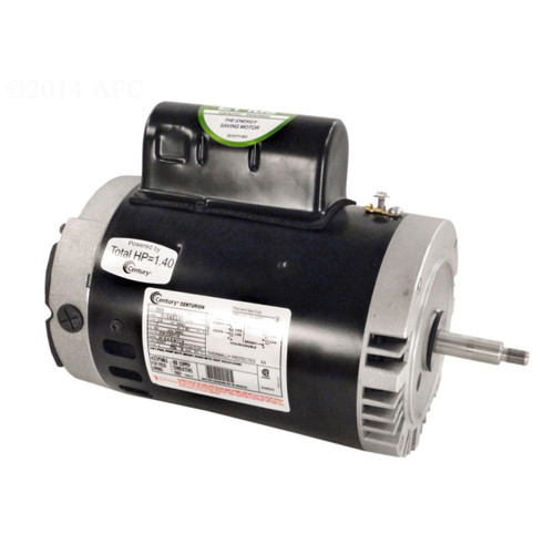 1 HP C-Face Full Rated Pool Pump Motor, 1.40 SF - IMAGE 1