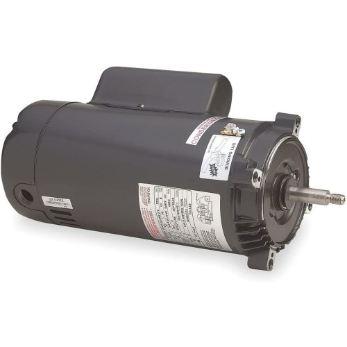 3/4 HP Threaded Shaft Horizontal C-Face Pool Pump Motor with 1.50 SF - IMAGE 1