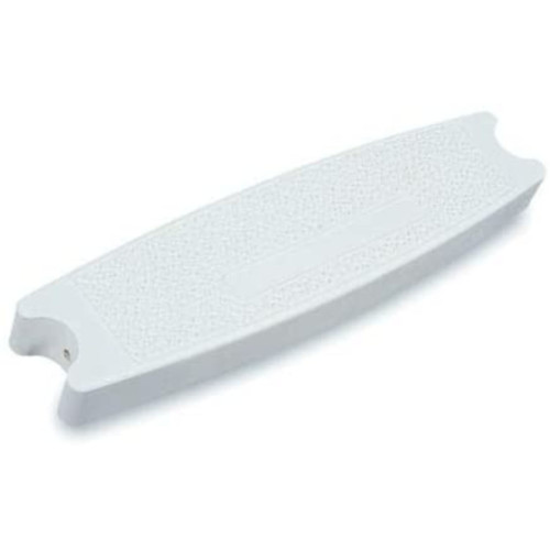 White Molded Replacement Ladder Step for Inground Swimming Pool - IMAGE 1