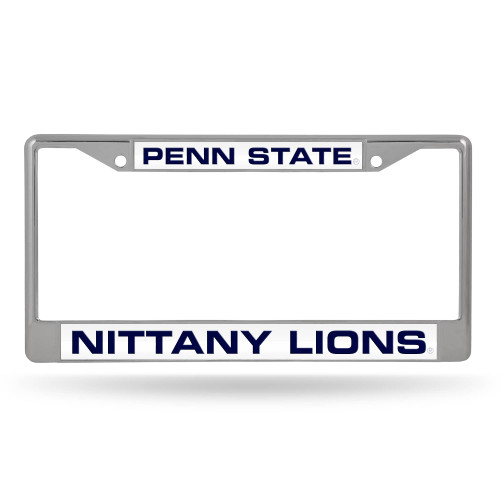 6" x 12" Blue and Gray College Penn State Nittany Lions License Plate Cover - IMAGE 1