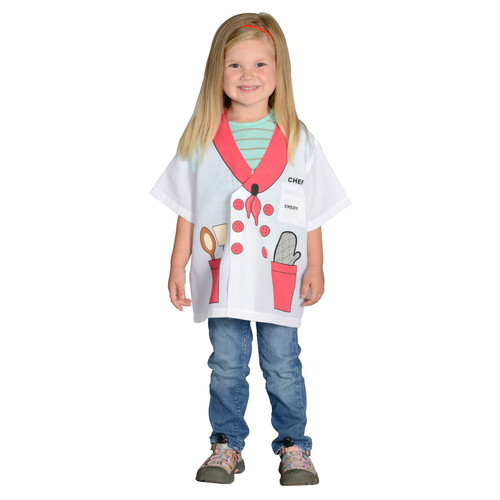 JR Chef Halloween costume coat - IMAGE 1