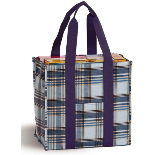 Moxie Town Tote - Varsity Plaid - IMAGE 1