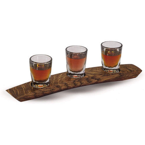 WHISKEY, SCOTCH FLIGHT - Wine barrel staves - IMAGE 1