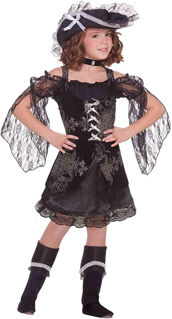 Girls Swashbuckler Sweetie Pirate Halloween Costume - Large - IMAGE 1