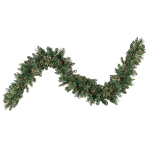 9' x 10 Yorkshire Pine Artificial Christmas Garland - Unlit - IMAGE 1